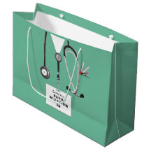 Bolsa de regalo grande para graduación de enfermer