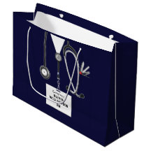 Bolsa de regalo grande para graduación de enfermer