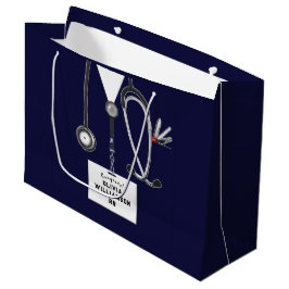 Bolsa de regalo grande para graduación de enfermer