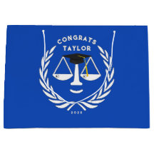 Bolsa de regalo grande para graduado de facultad d