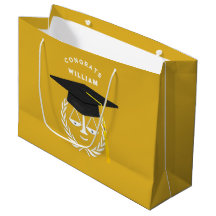 Bolsa de regalo grande para graduados de derecho