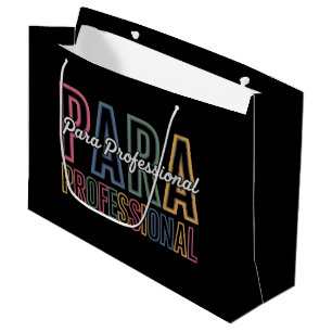 Bolsa De Regalo Grande Para Profesional Auxiliar Educativo Primer Día de 