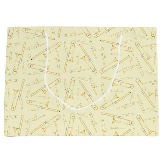 Bolsa de regalo grande para profesor de banda de m (Anverso)