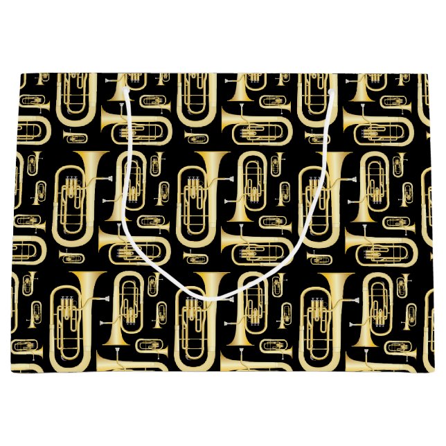 Bolsa de regalo grande para profesor de banda de m (Anverso)