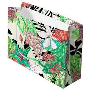 Bolsa De Regalo Grande Paraíso floral II