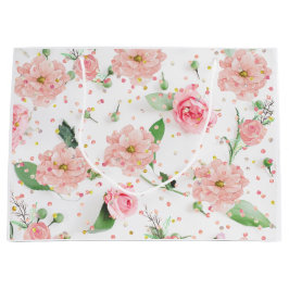 Bolsa De Regalo Grande Paraíso rosa rosa