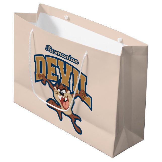 Bolsa De Regalo Grande Parche del demonio de Tasmania TAZ™ (Angulo Anverso)