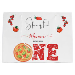 Bolsa De Regalo Grande Parte de diversión, primer cumpleaños