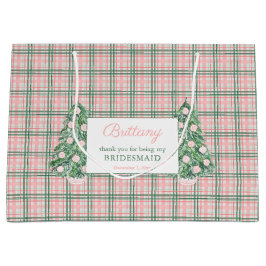 Bolsa De Regalo Grande Partido de la Boda de Navidades de Chinoiserie Gra