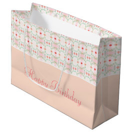 Bolsa De Regalo Grande Pastel Dainty Patterned