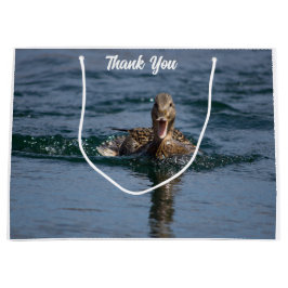 Bolsa De Regalo Grande Pato abierto con pico