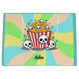 Bolsa De Regalo Grande Patrón caprichoso de Halloween se llama Lollies