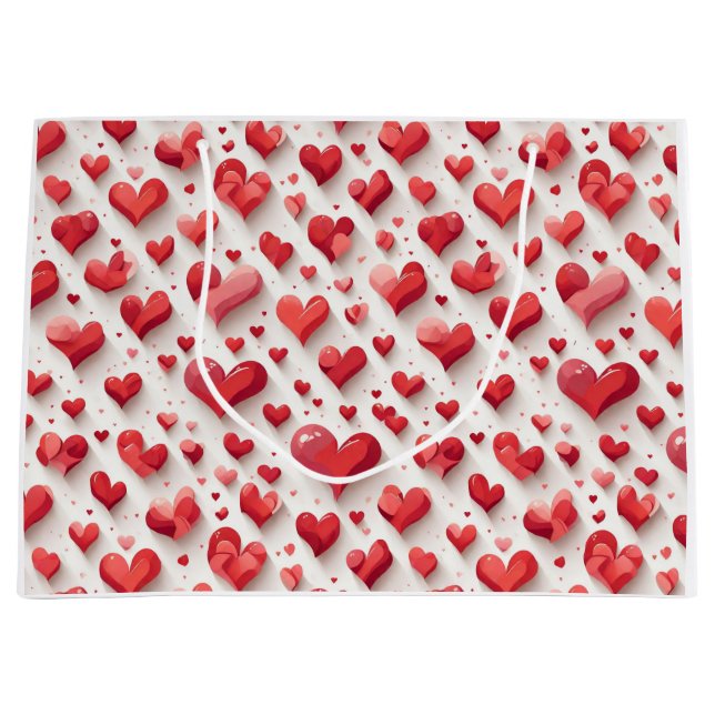 Bolsa De Regalo Grande Patrón cardíaco (Anverso)