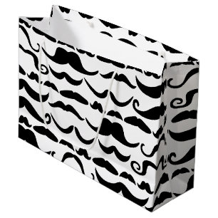 Bolsa De Regalo Grande Patrón de bigote