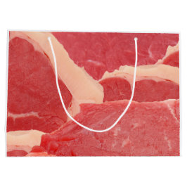 Bolsa De Regalo Grande Patrón de carne cruda