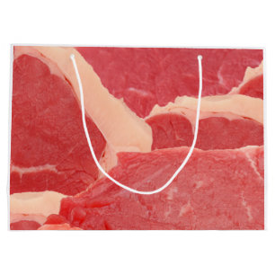 Bolsa De Regalo Grande Patrón de carne cruda