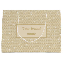 Bolsa De Regalo Grande Patrón de champagne de lujo