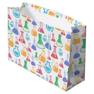 Bolsa De Regalo Grande Patrón de ciencia de la diversión de los altavoces