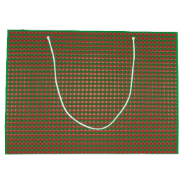 Bolsa De Regalo Grande Patrón de colocación de navidades