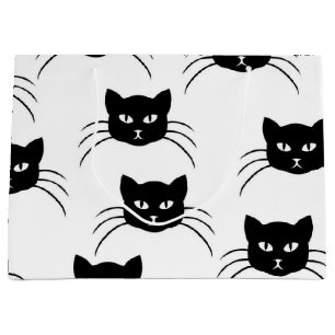 Bolsa De Regalo Grande Patrón de gato