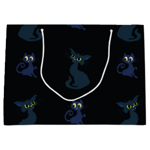 Bolsa De Regalo Grande Patrón de gato
