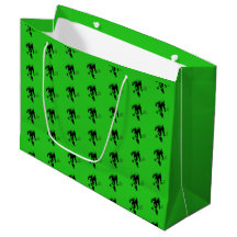 Patrón de jugador de pie de pista verde