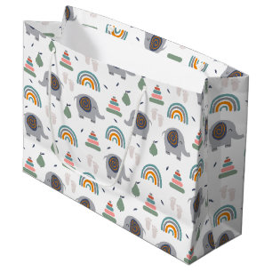Bolsa De Regalo Grande Patrón de juguete de bebé