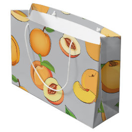 Bolsa De Regalo Grande Patrón de melocotón 6