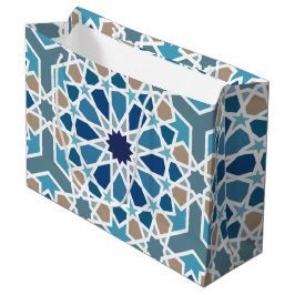 Bolsa De Regalo Grande Patrón de mosaico marroquí