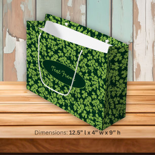 Bolsa De Regalo Grande Patrón de Perejil