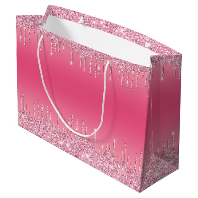 Bolsa De Regalo Grande Patrón de sandía (Angulo reverso)