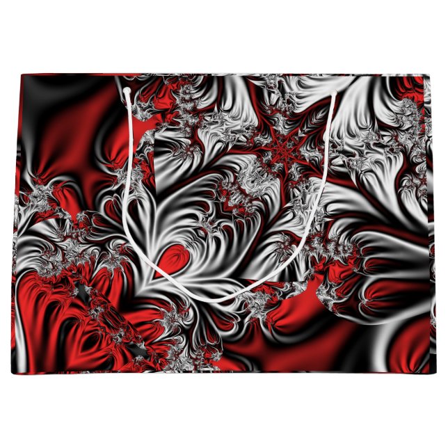 Bolsa De Regalo Grande patrón fractal (Anverso)