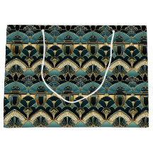 Patrón geométrico Art Deco