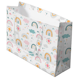 Bolsa De Regalo Grande Patrón meteorológico corto