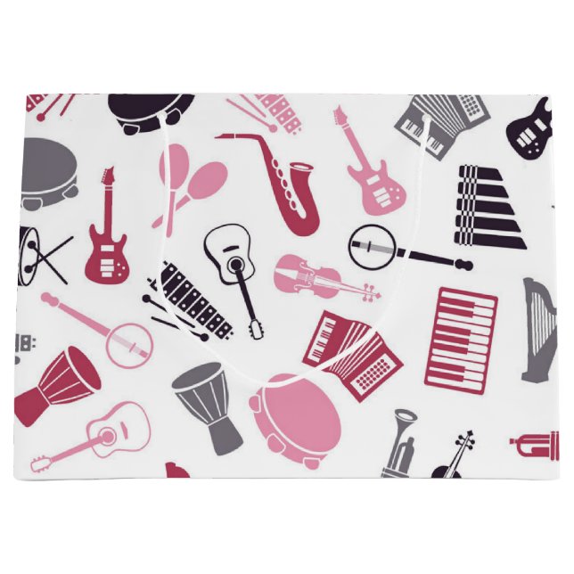 Bolsa De Regalo Grande Patrón musical (Anverso)