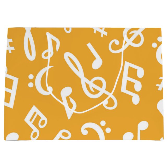 Bolsa De Regalo Grande Patrón musical (Anverso)