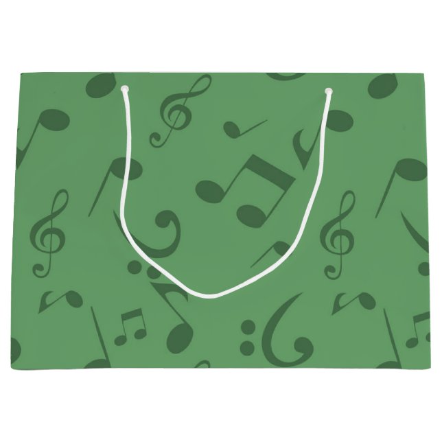 Bolsa De Regalo Grande Patrón musical (Anverso)