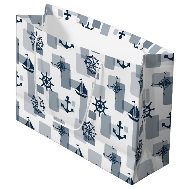 Bolsa De Regalo Grande Patrón náutico (Angulo Anverso)