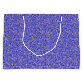 Bolsa De Regalo Grande Patrón sin foco azul