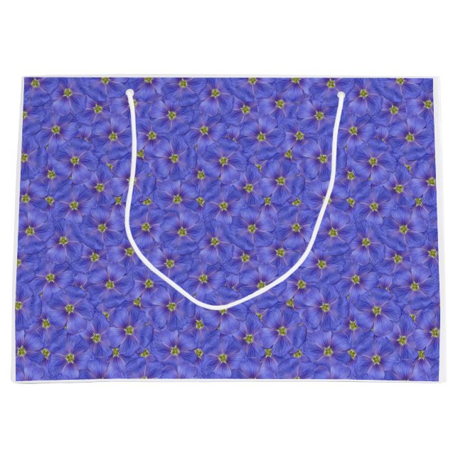 Bolsa De Regalo Grande Patrón sin foco azul (Anverso)