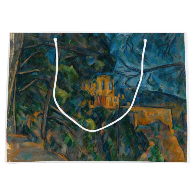 Bolsa De Regalo Grande Paul Cezanne - Chateau Noir (Anverso)