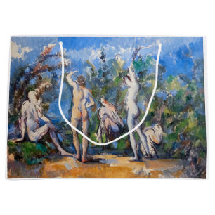 Bolsa De Regalo Grande Paul Cezanne - Cinco Bathers