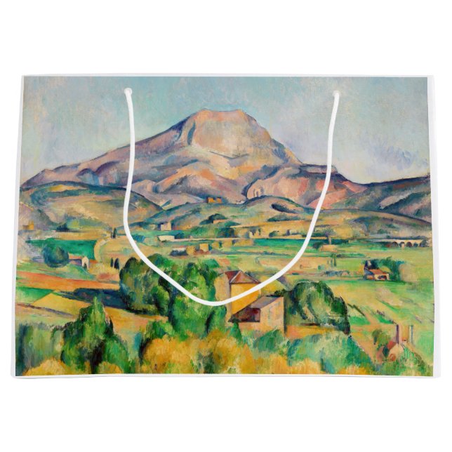 Bolsa De Regalo Grande Paul Cezanne - Mont Sainte-Victoire (Anverso)