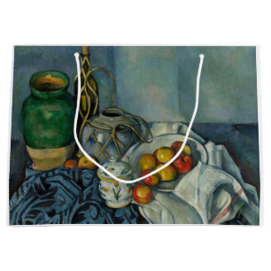 Bolsa De Regalo Grande Paul Cezanne - Todavía la vida con manzanas