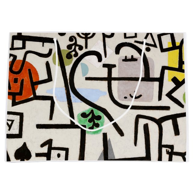 Bolsa De Regalo Grande Paul Klee, Abstract Art (Anverso)