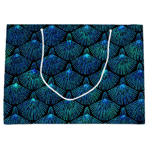 Bolsa De Regalo Grande pavo real