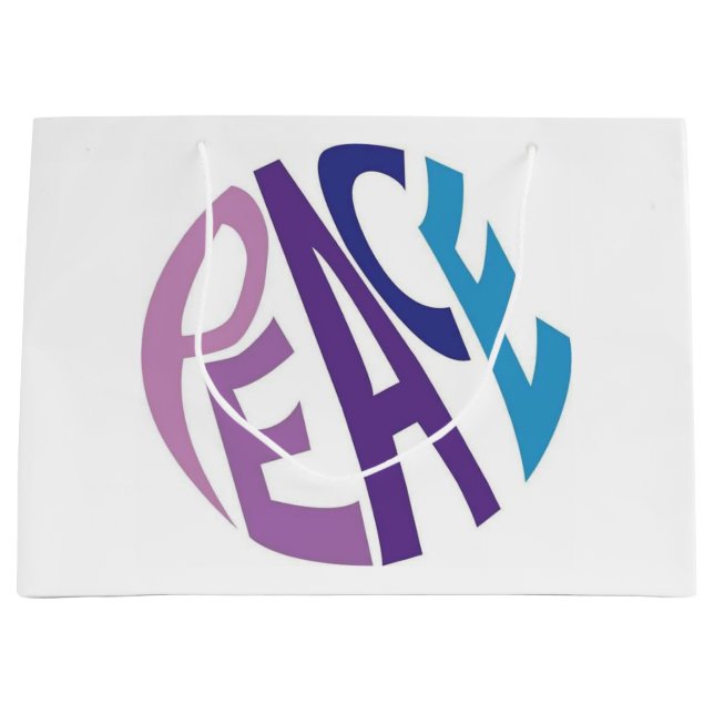 BOLSA DE REGALO GRANDE PAZ  (Anverso)