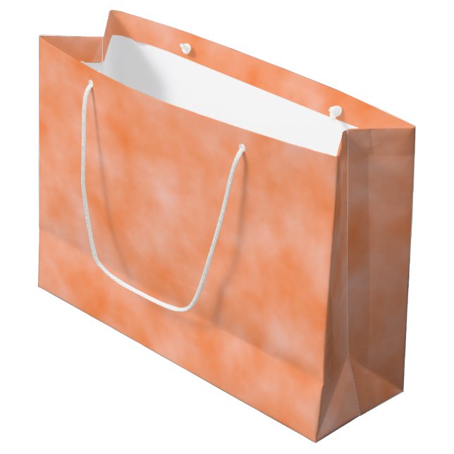 Bolsa De Regalo Grande Peach Marbleized (Angulo Anverso)