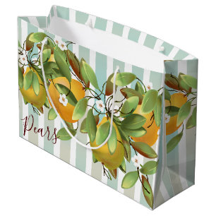 Bolsa De Regalo Grande Pears Fruit