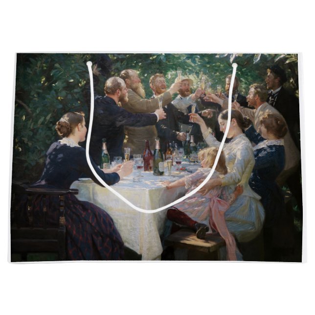 Bolsa De Regalo Grande Peder Severin Kroyer - ¡Hip, Hip, Hurra! (Anverso)